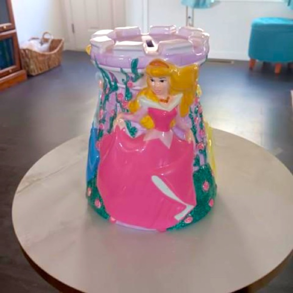 Ceramic Disney Princess Coin Bank